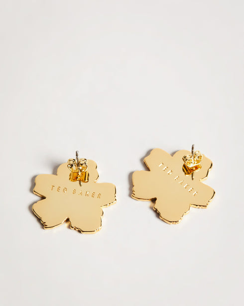 <P>25 Magnolia Grandiflora Earring</P>